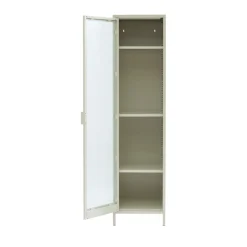 NINO Colonne de rangement 1 porte en métal PANTONE H180cm