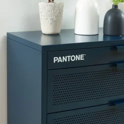 NINO Commode 4 tiroirs en métal PANTONE L80cm