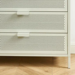 NINO Commode 4 tiroirs en métal PANTONE L80cm