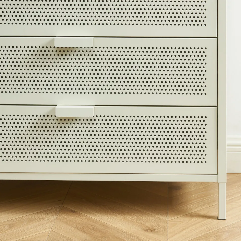 NINO Commode 4 tiroirs en métal PANTONE L80cm