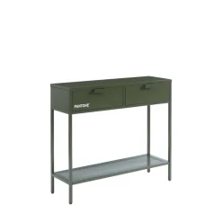 NINO Console 2 tiroirs en métal PANTONE L100cm