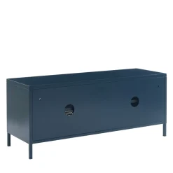 NINO Meuble TV 2 portes en métal PANTONE L120cm