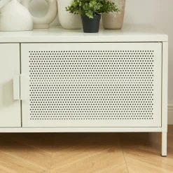 NINO Meuble TV 2 portes en métal PANTONE L120cm