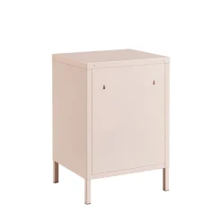 NINO Table de chevet 1 porte en métal PANTONE