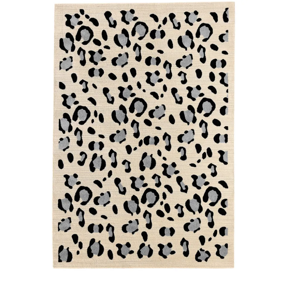 NOMAD Tapis contemporain à motifs léopard