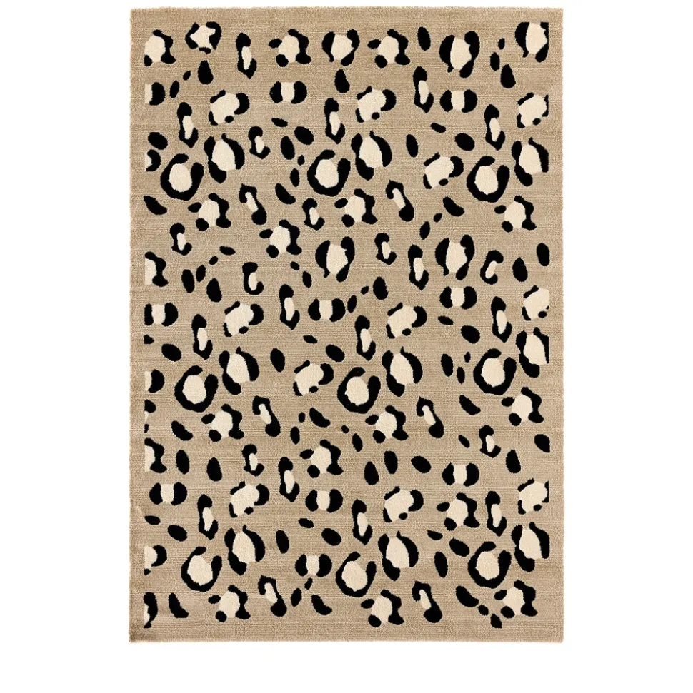 NOMAD Tapis contemporain à motifs léopard