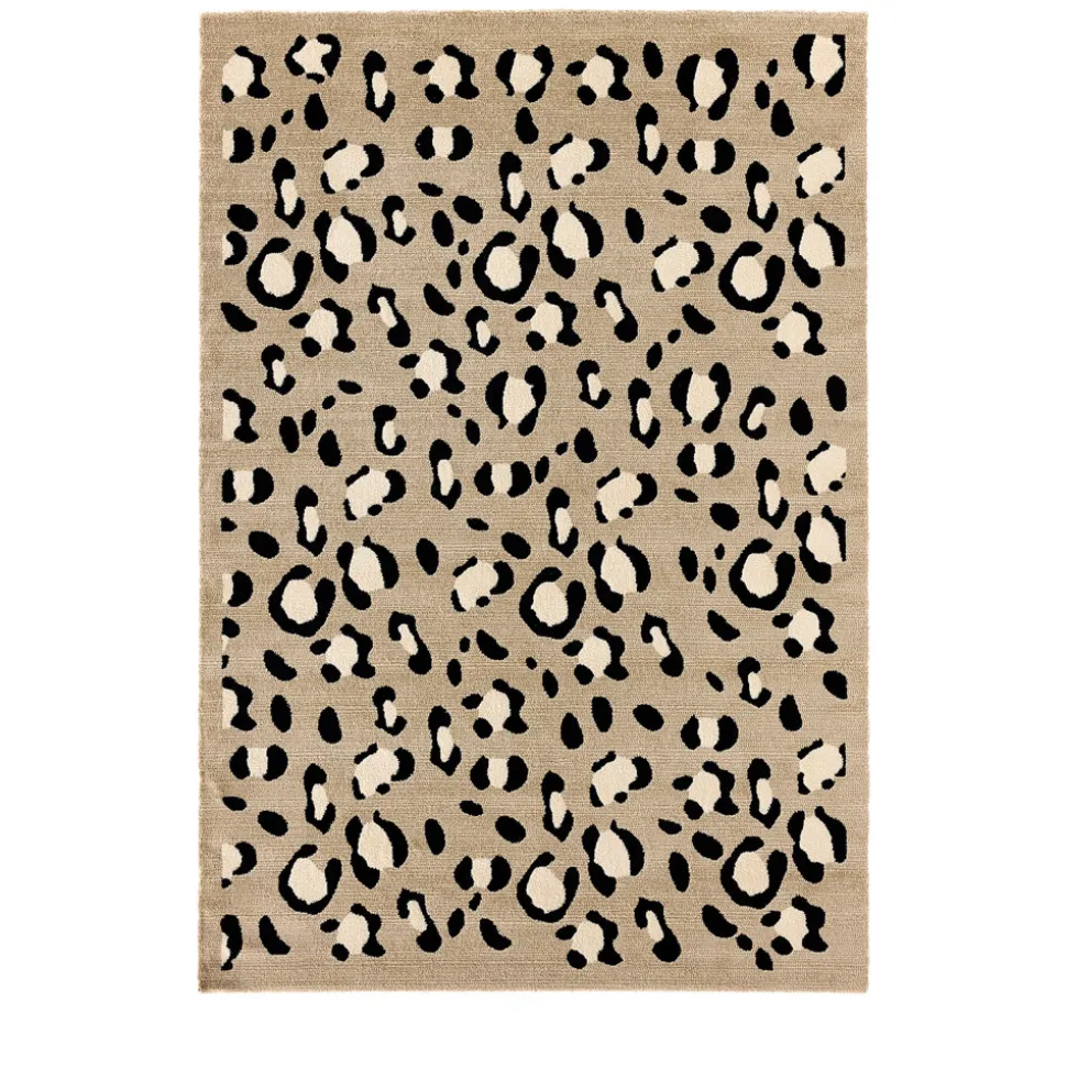 NOMAD Tapis contemporain à motifs léopard