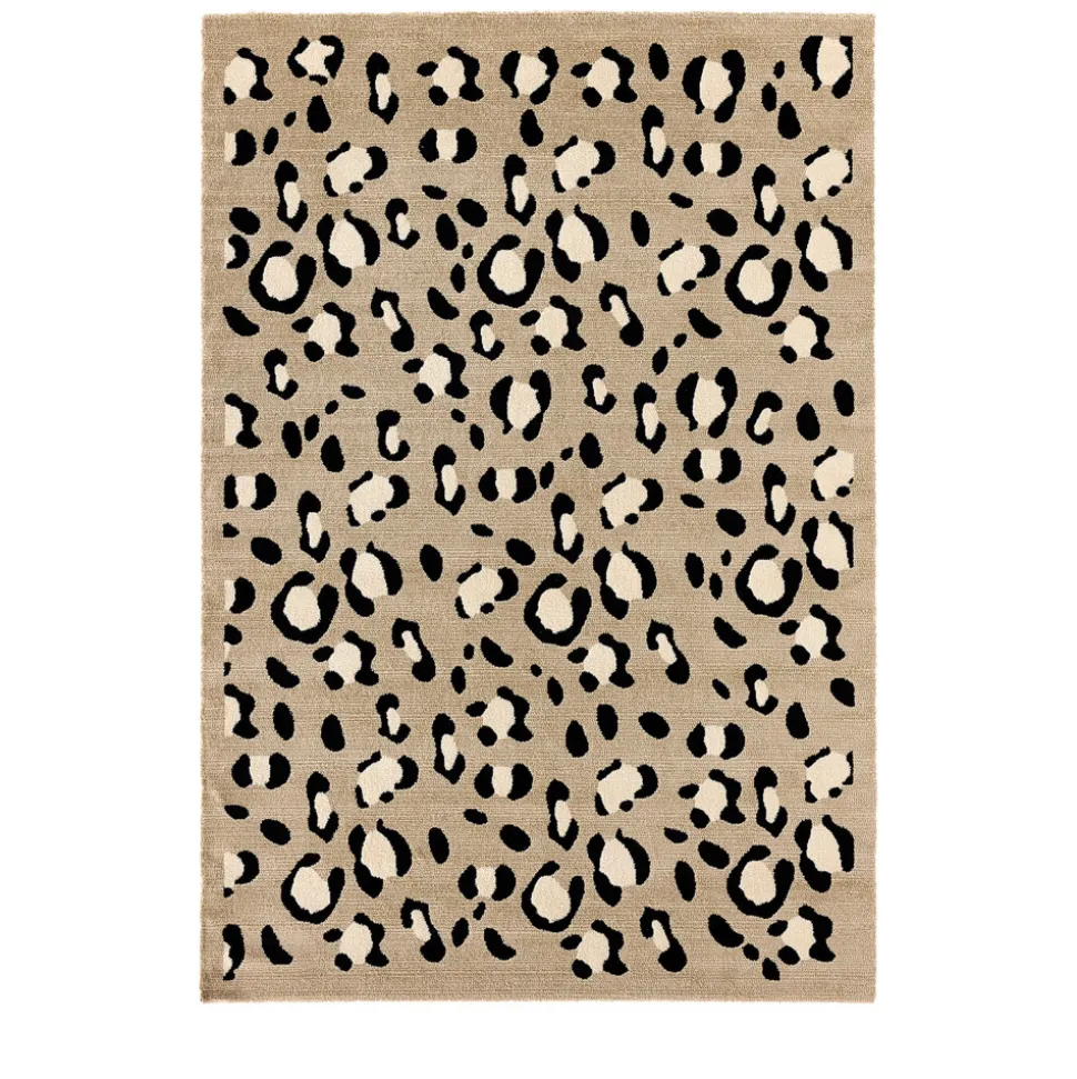 NOMAD Tapis contemporain à motifs léopard