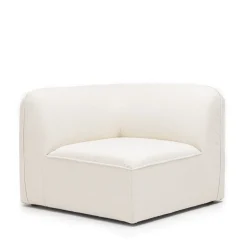 NOOR Angle réversible pour canapé modulable en tissu bouclette