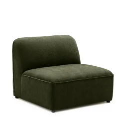NOOR Chauffeuse pour canapé modulable en tissu