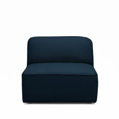 NOOR Chauffeuse pour canapé modulable en tissu bouclette