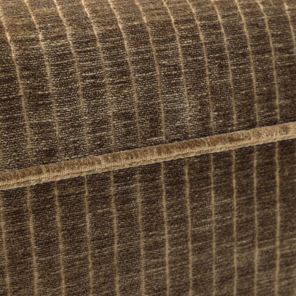 NOOR Pouf pour canapé modulable en velours côtelé