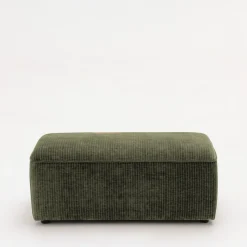NOOR Pouf pour canapé modulable en velours côtelé
