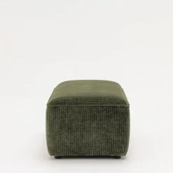 NOOR Pouf pour canapé modulable en velours côtelé