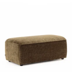 NOOR Pouf pour canapé modulable en velours côtelé