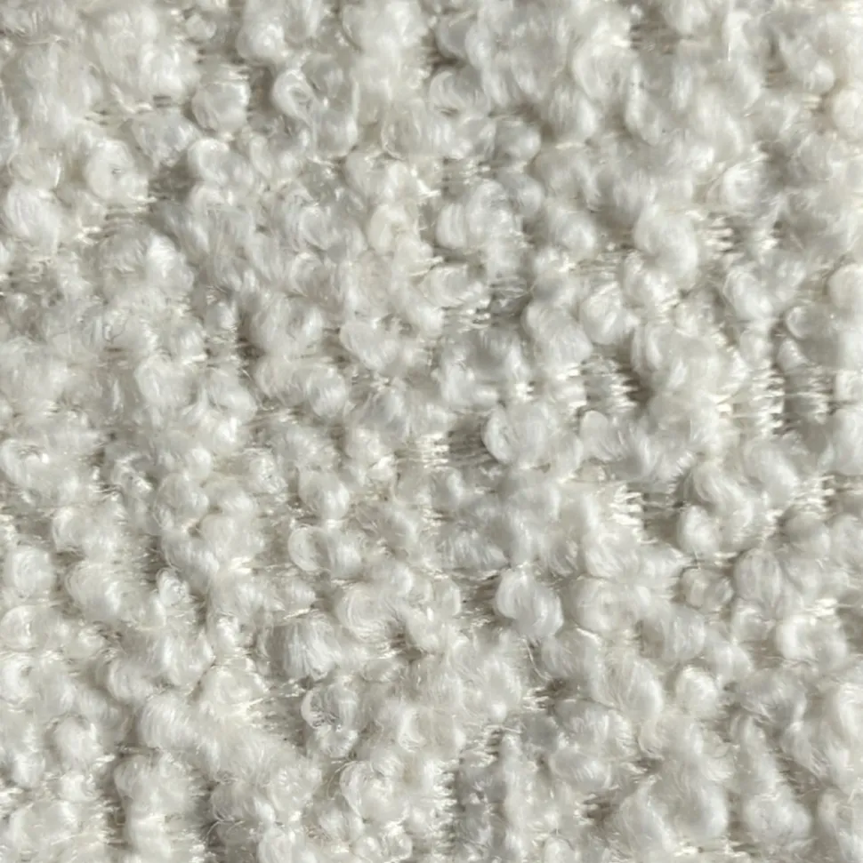 NOOR Pouf pour canapé modulable en tissu bouclette