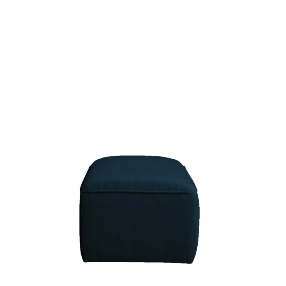 NOOR Pouf pour canapé modulable en tissu bouclette