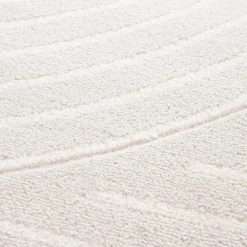 NORA Tapis contemporain à motif géométrique