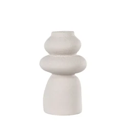 NOSARA Vase de forme organique en grès H26,5cm