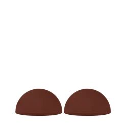 NUAGIO Lot de 2 étagères murales demi-cercle en métal L33cm