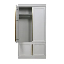 ORGANIZE Armoire 2 portes en bois H215cm