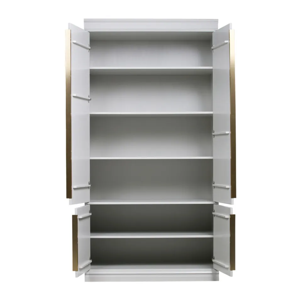 ORGANIZE Armoire 4 portes en bois H215cm