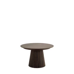 OSAKA Table à manger extensible 4 à 10 personnes 120-240x120cm en bois