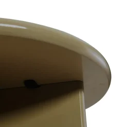 PALOMA Table d'appoint ronde en bois laqué ø50cm