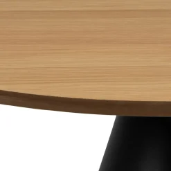 PARIDES Table basse ronde en bois ø65cm