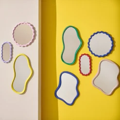 PARMA Miroir de forme organique 33x63cm