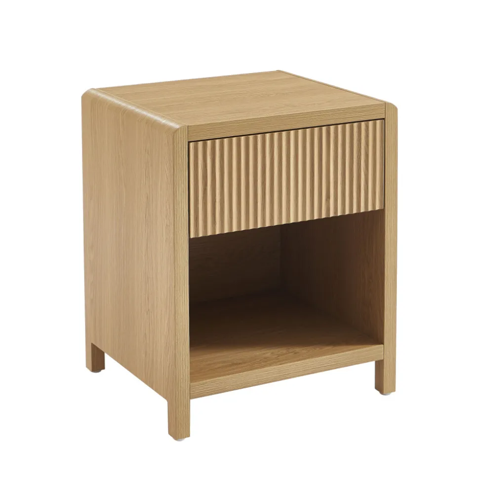 PAULA Table de chevet 1 tiroir en bois