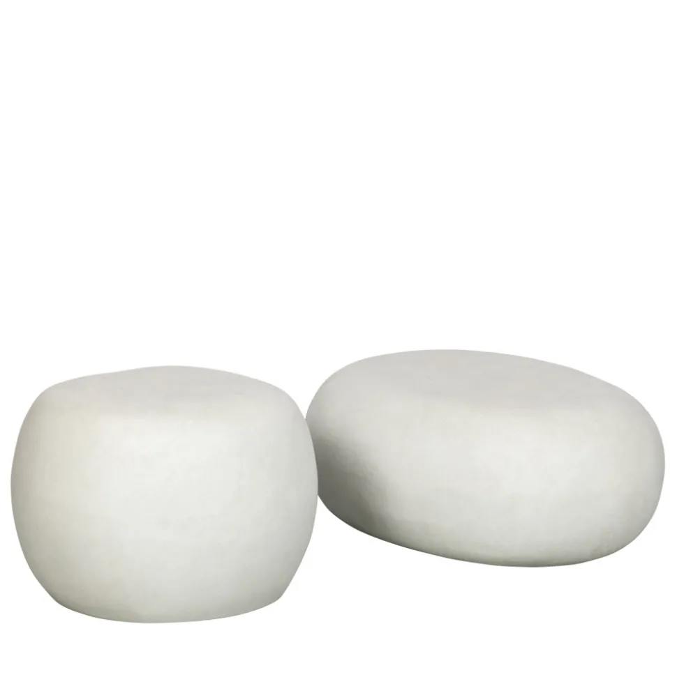 PEBBLE Table basse organique en fibre d'argile