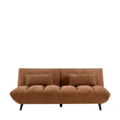 PECO Canapé convertible 3 places en tissu chenille