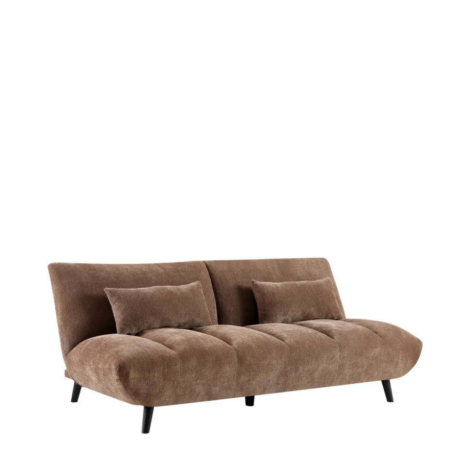 PECO Canapé convertible 3 places en tissu chenille