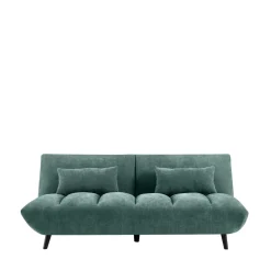 PECO Canapé convertible 3 places en tissu chenille