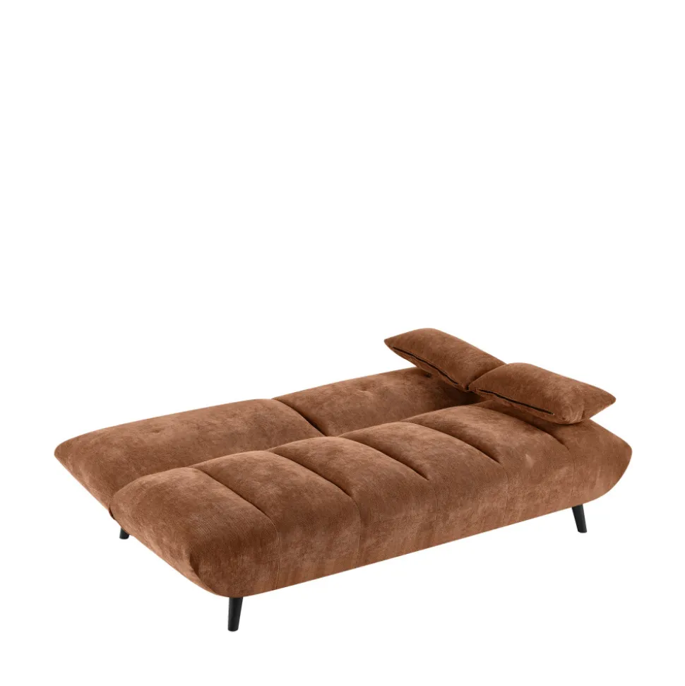 PECO Canapé convertible 3 places en tissu chenille