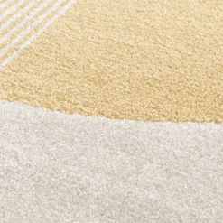 PILO Tapis à motifs géométriques arrondis