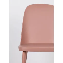 PIP Lot de 2 chaises en résine et métal