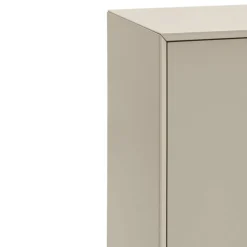 PLATT Buffet 2 portes en bois et métal L166 cm