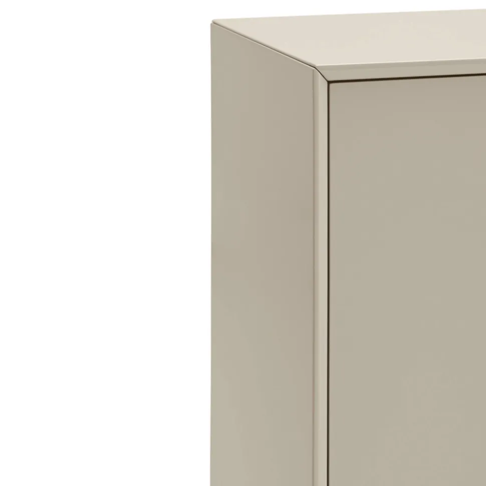 PLATT Buffet 2 portes en bois et métal L166 cm