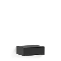 PLATT Table de chevet 1 tiroir murale en bois