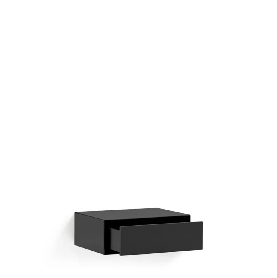 PLATT Table de chevet 1 tiroir murale en bois