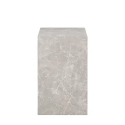 PRAGUE Table d'appoint effet marbre