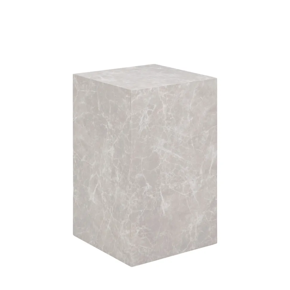 PRAGUE Table d'appoint effet marbre