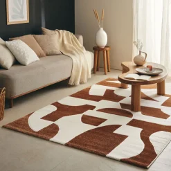 PRISMA Tapis contemporain à motif géométrique