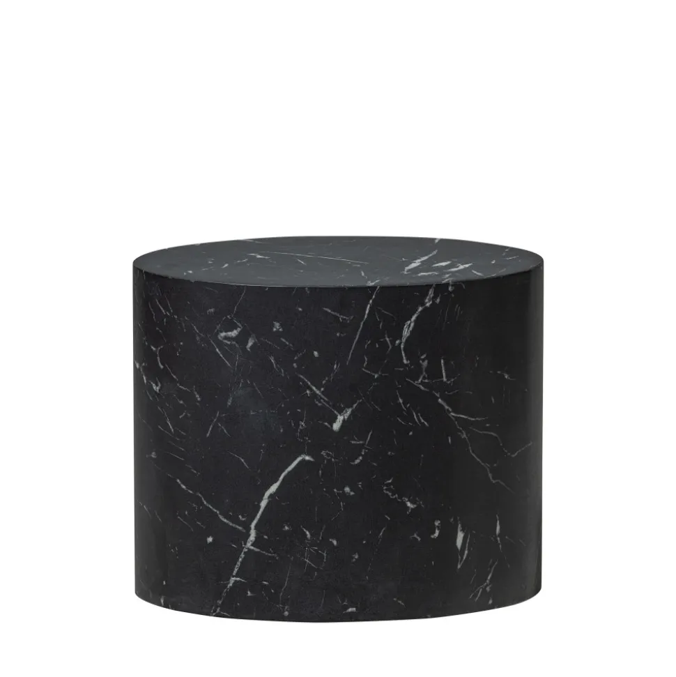 QUINT Table d'appoint ovale en bois 40x24cm