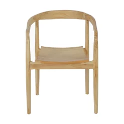RADEN Lot de 2 fauteuils de table en teck