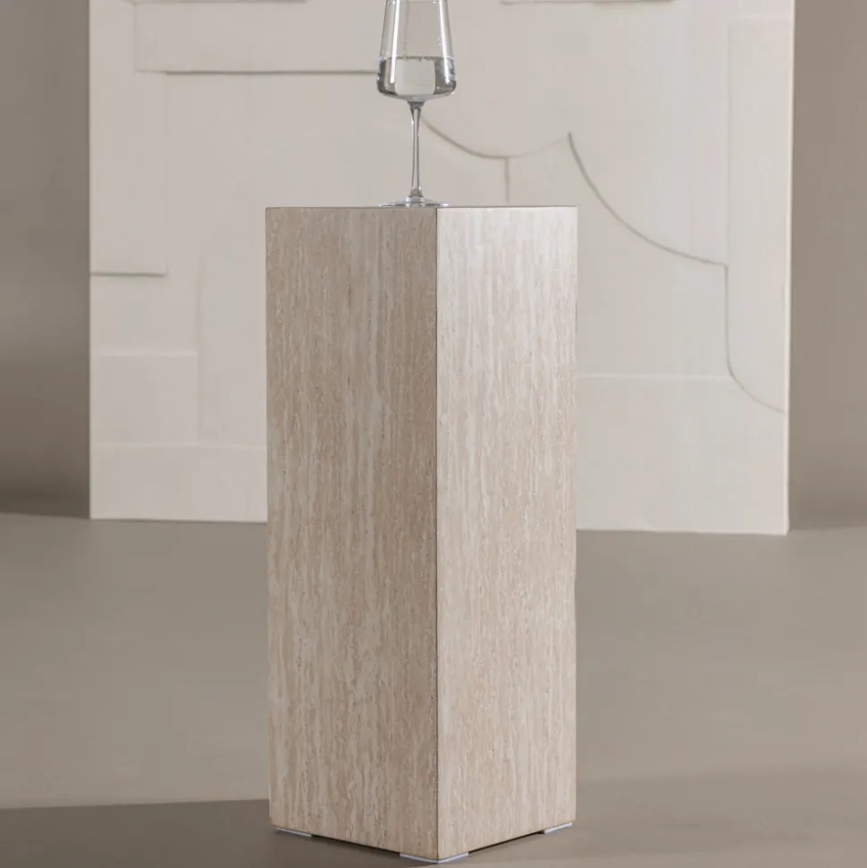 RAMSVIK Sellette effet travertin