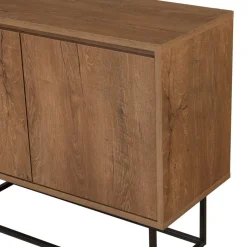 ROA Buffet 2 portes en bois et métal L90cm