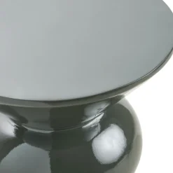 ROSOLINA Table d'appoint ronde en fibre de verre 33,5x33.5cm